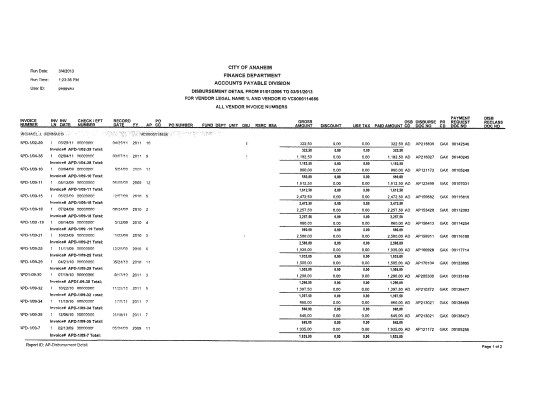 APD disburse OIR 1 of 2