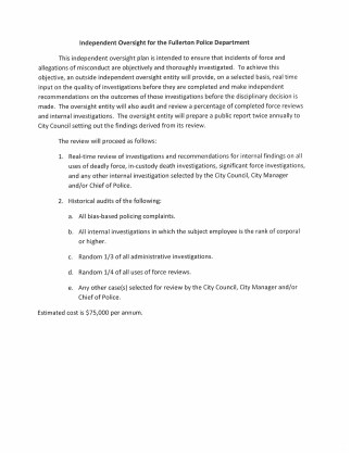 Michael Gennaco Email to Dan Hughes 2 of 2